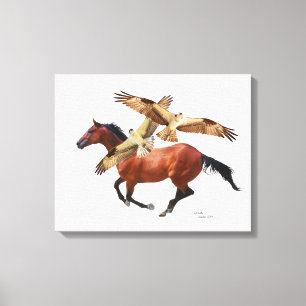 Toile Canvas de Cheval Thoroughbred