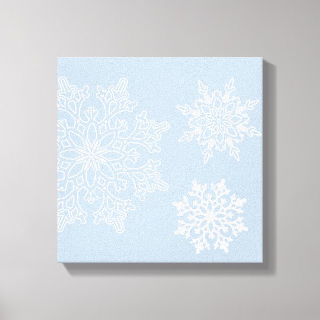 Toile Canvas de Flammes de neige (Recto)