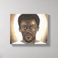 Canvas de Jésus Noir