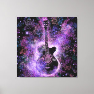 Toile Canvas de musique guitare Imprimer