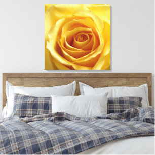 Toile Canvas étirés Rose Sunshine