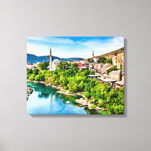Toile Canvas Mostar (Recto)