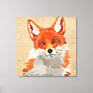 Toile Canvas Red Fox