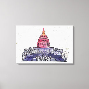 Toile Capitol américain