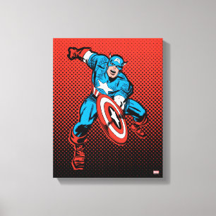 Toile Captain America Shield