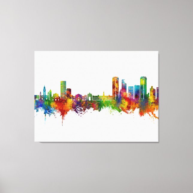 Toile Caracas Venezuela Skyline (Recto)