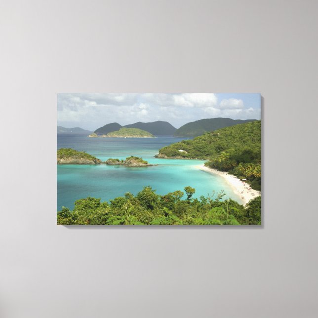 Toile Caraïbes, Îles Vierges américaines, St. John, Trun (Recto)