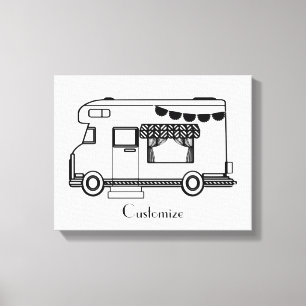 Toile Caravane de camping RV Thunder_Cove