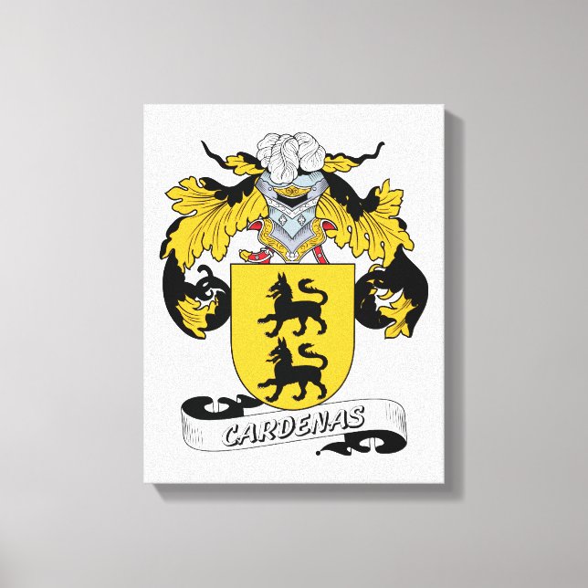 Toile Cardenas Family Crest (Recto)