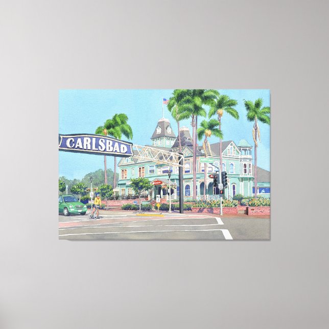 Toile Carlsbad Californie (Recto)