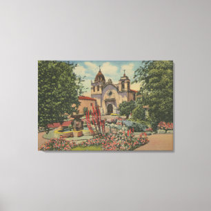 Toile Carmel, CA - mission São Carlos De Borromeo
