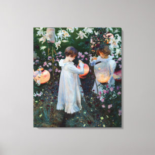 Toile Carnation Lily Lily Rose John Sargent Fine Art