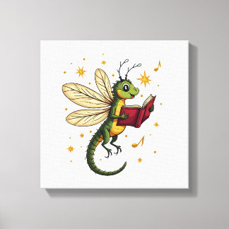 Toile Caroling Dragonfly