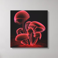 Carré de fluorescence rouge