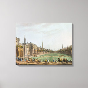 Toile Carré de principal au Caire grand, avec Murad Bey