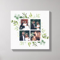 Carré photo Eucalyptus Green Foliage Mariage