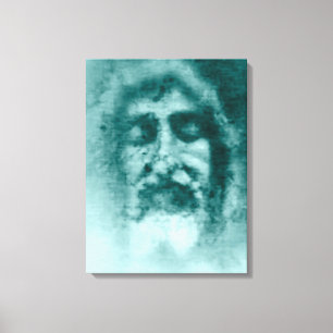 Toile Carreau de Turin : Le visage de Dieu, Jésus-Christ