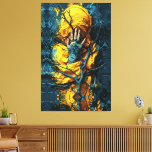 Toile Carrée dans le mystère : Voile du Silence