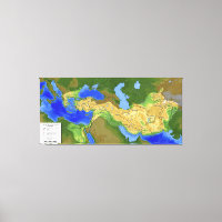 Carte d'Alexandre le Grand Empire 334-328 B.C.