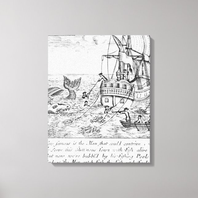 Toile Carte de jeu Fish Pool (Recto)