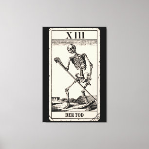 Toile Carte Der Tod / Death Tarot