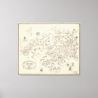 Carte du comté d'Orange, New York avant 1810