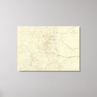 Carte du drainage du Colorado