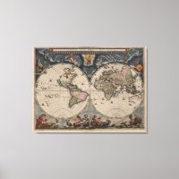 Carte du monde antique : Art de la cartographie hi