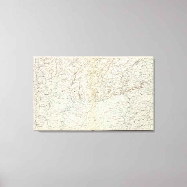 Toile Carte Gen XIII (Recto)