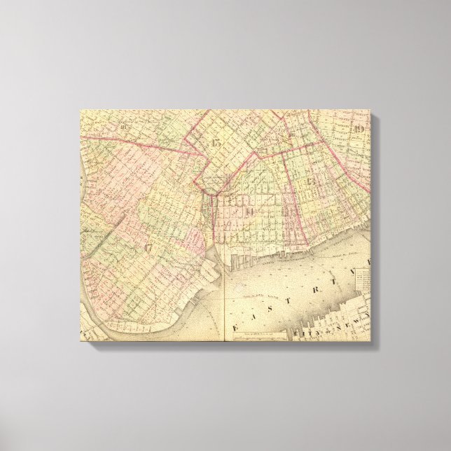 Toile Carte Sec 1 Brooklyn (Recto)