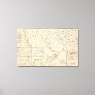 Toile Cartes de campagne de Goldsborough de la savane