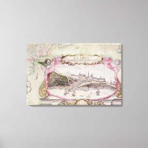Toile Cartouche du Québec