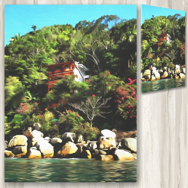 Toile Casa Bahia Bonita 0759 Art (Créateur téléchargé)