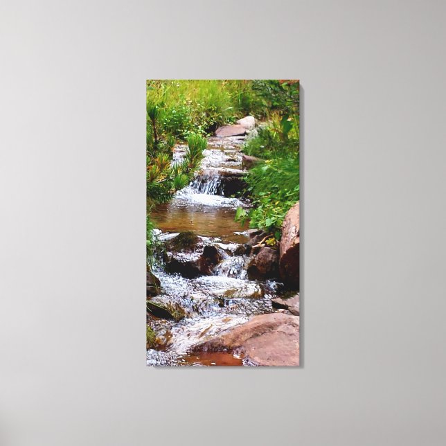 Toile Cascade dans le Colorado (Recto)