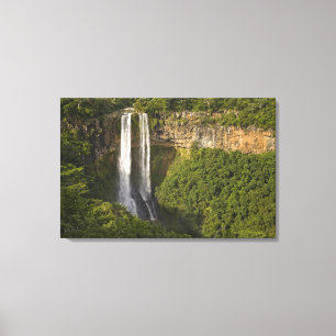 Toile Cascade de Chamarel-la plus haute de Maurice, plus