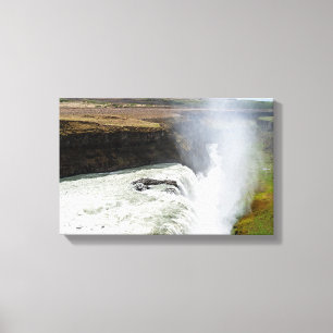 Toile Cascade de Gullfoss - sud-ouest de l'Islande