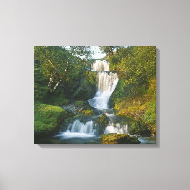Toile Cascade, île de Skye, Écosse (Recto)