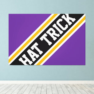 Toile CASQUETTE TRICK Fun Athlétisme Bold Purple Black S