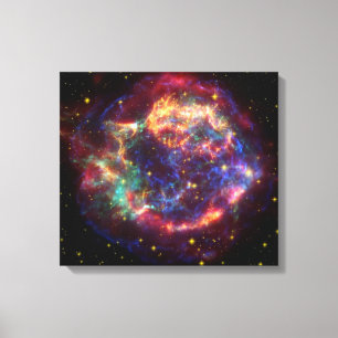 Toile Cassiopeia Galaxy Remnant Supernova