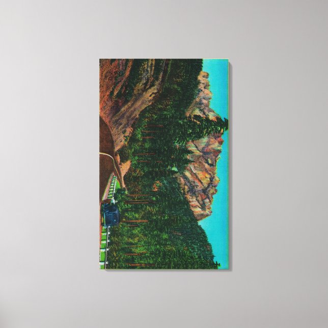 Toile Castle Crags State Park de US 99 (Recto)