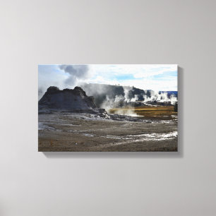 Toile Castle Geyser et Upper Geyser Basin, Yellowstone