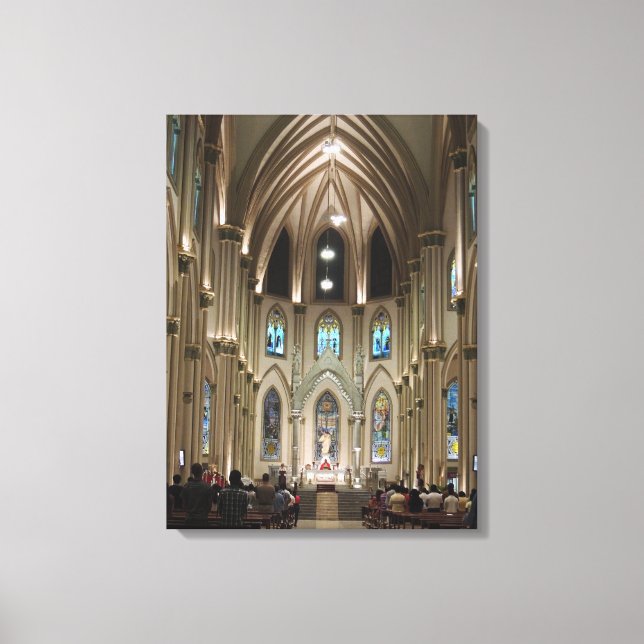 Toile Cathédrale-Arches & Verre - Guayaquil, Equateur (Recto)
