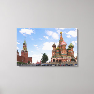 Toile Cathédrale Saint-Basil de Moscou