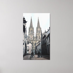 Toile Cathédrale Saint-Pierre de Cologne Allemagne 1910