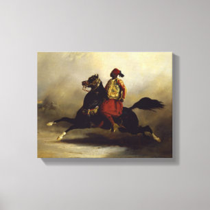 Toile Cavalier de Nubian au galop