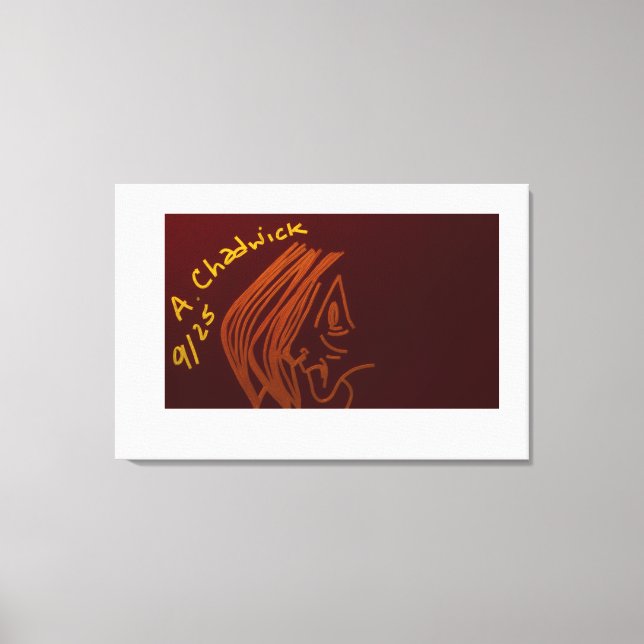 Toile Cave Painting Stretched Canvas (Recto)