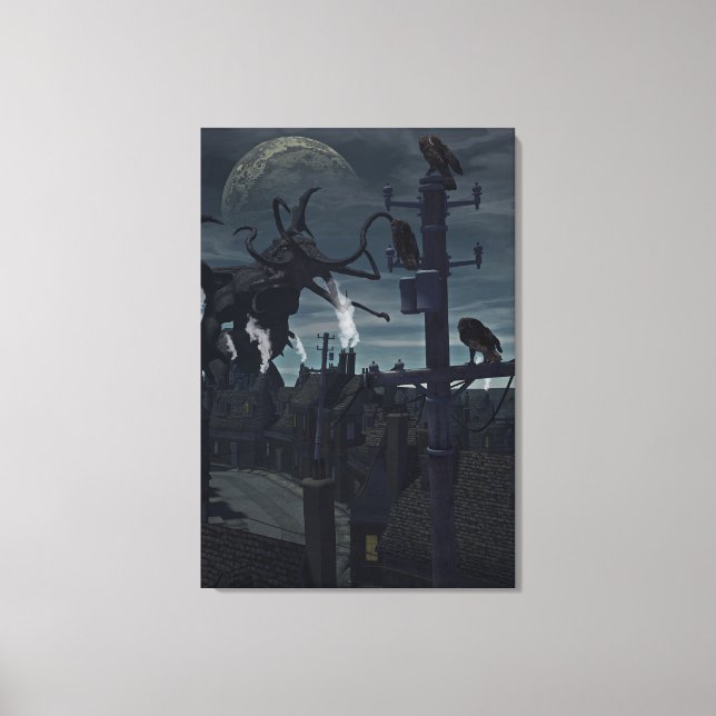 Toile Ce que les Chouettes ont vu (Recto)