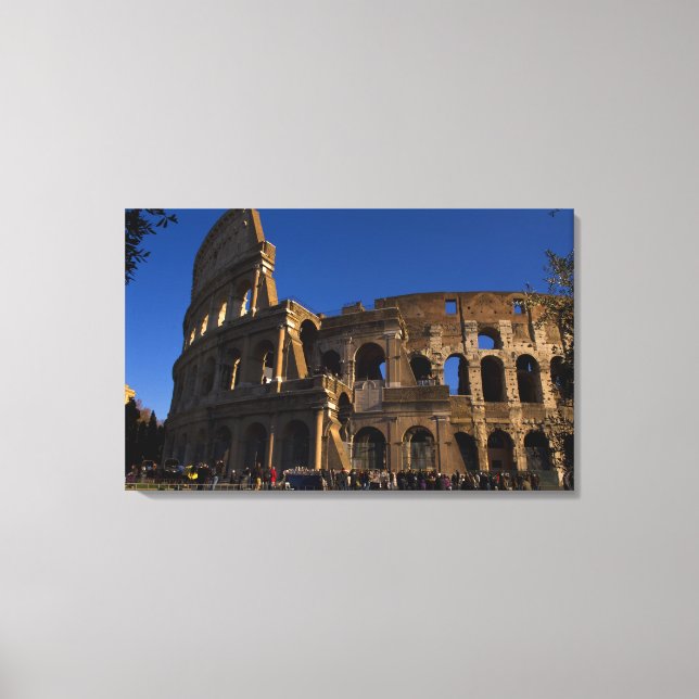 Toile Célèbre Colisée à Rome Italie (Recto)