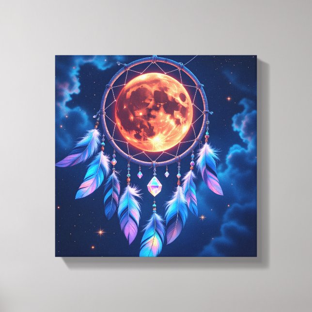 Toile Celestial Eclipse Dreamcatcher (Recto)
