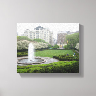 Toile Central Park NYC New York Conservatoire Garden